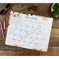 thumbnail image 4 of See It Bigger Wall Calendar, Med (12" x 15"), Pink Floral, 15-Month: Apr 2026 - Jun 2027, 4 of 5