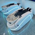 thumbnail image 2 of Luxury Beauty Salon Chair Head Thai Spa Water Therapy Stylist Shampoo Chair Professional Cadeira Furniture Beauty LJ50SC My Lux Decor Round, 2 of 13