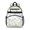 Football and Rugby White Pattern, variant on Football and Rugby Navy Pattern Cute School Backpack Bag for School with Padded Back and Adjustable Shoulder Straps 15.25"x11.5"x5.25"