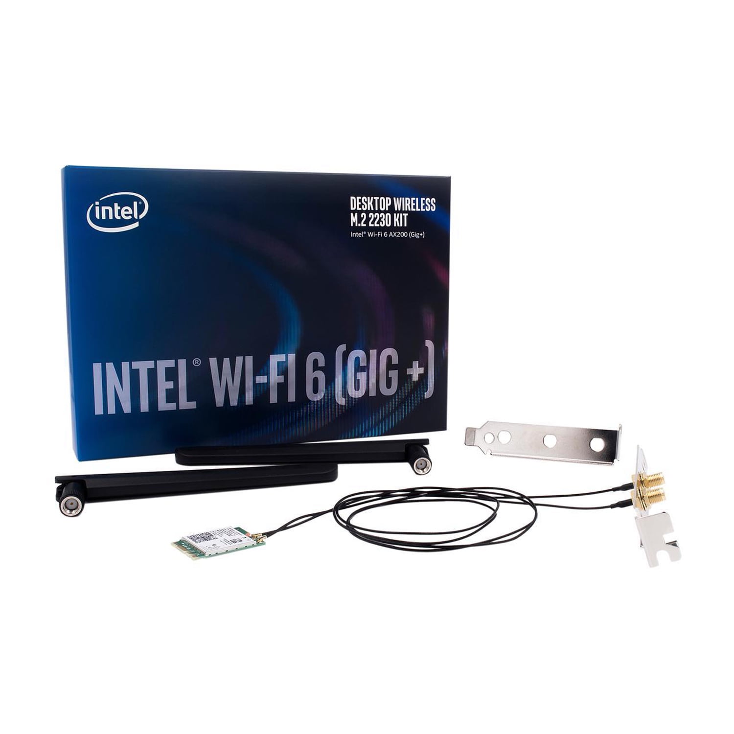 Intel Wi-Fi 6 AX200 (Gig+) Desktop Kit Up to 2.4Gbps Wireless Data ...
