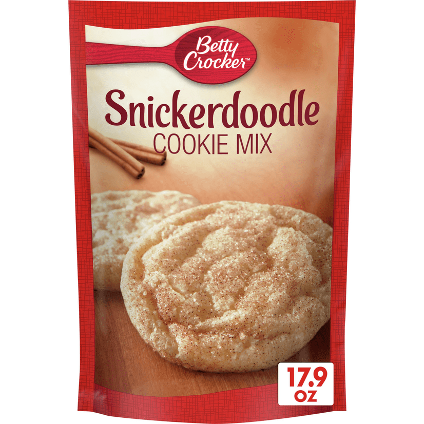 Betty Crocker Snickerdoodle Cookie Mix Betty Crocker Snickerdoodle Chip Cookie Mix, 17.5 oz - Walmart.com