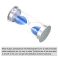 thumbnail image 3 of Uxcell 60 Minute Sand Timer, Sandy Clock, Count Down Sand Glass, Blue Sands, 3 of 5