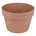 thumbnail image 3 of maceta basica barro natural 9", 3 of 4