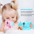 thumbnail image 3 of Elefante de dibujos animados bebé ducha infantil olla de agua cuchara Ehuebsd baño niños champú taza juguete de playa, 3 of 9