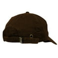 thumbnail image 6 of Glory Max Baseball Cap Polo Style Solid Camo 100% Cotton Blank Dad Hats Brown, 6 of 6