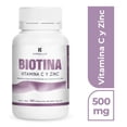 thumbnail image 4 of Vitaminas Karabellus Biotina, Vitamina C y Zinc 90 cápsulas de 500mg. c/u, 4 of 6