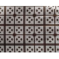 thumbnail image 4 of oneOone Georgette Viscose Fabric Check Ikat Print Sewing Fabric BTY 42 Inch Wide, 4 of 4