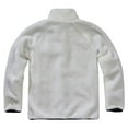 thumbnail image 2 of BRANDIT INDIVIDUAL WEAR Adult Male Fleece Full Zip Jacket, Color: White, Size: S, 2 of 3
