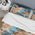 thumbnail image 4 of Designart "Classic Paisley Charm" Blue Paisley Bedding Covert Set - Bohemian & Eclectic Bed Set With 2 Shams, 4 of 5
