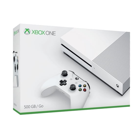 Restored Restored Microsoft Xbox One S 500GB Console, White