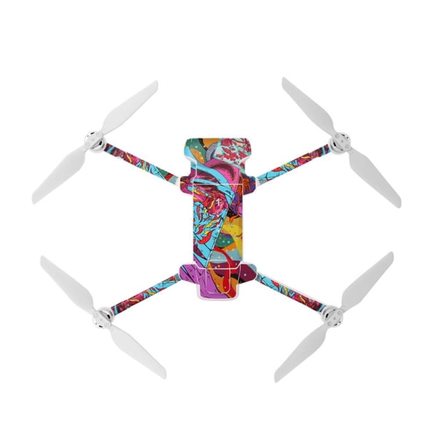 Seitruly Pegatina de PVC impermeable para Dron, cubierta de piel, película de protección contra arañazos para X8 SE Accesorios para aéreos No.2