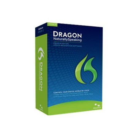 Dragon NaturallySpeaking Premium - (v. 12) - box pack - 1 user - DVD - Win - French - with Voice (Best Voice Recognition Api)