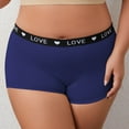 thumbnail image 2 of Plus Size Boyshort Underwear for Women Soft Stretch High Waist Boxer Briefs Full Coverage Women's Boy Shorts Panties, 2 of 5