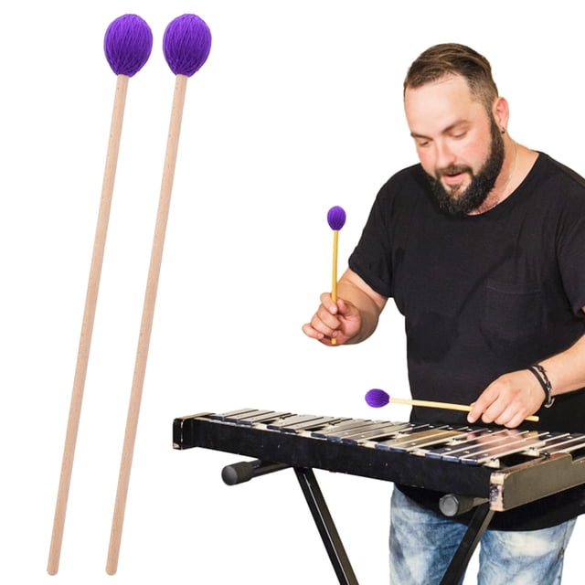 Xylophone Mallets, Exquisite Nylon Inner Core Marimba Stick Mallets, For Player Musician