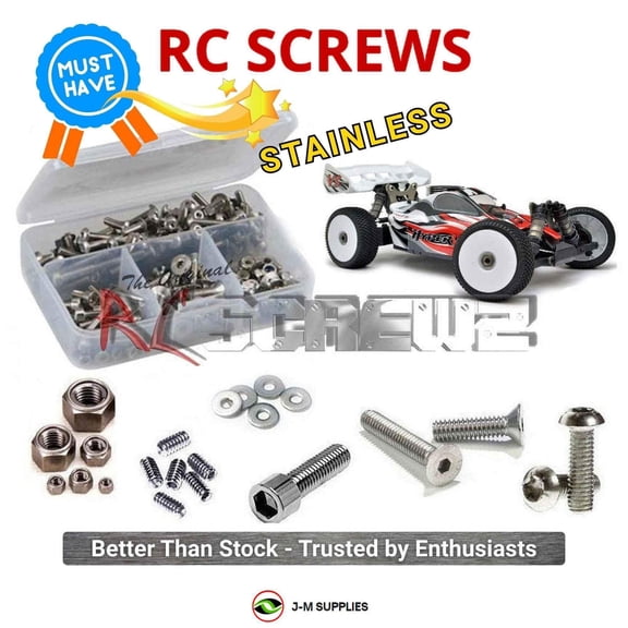 RCScrewZ Stainless Steel Screw Kit ofn081 for Ofna/Hobao Hyper VS Nitro 1/8 Buggy (#14381) | SET