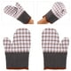 thumbnail image 4 of 2 guantes de algodón resistentes al calor para horno microondas, barbacoa y ollas., 4 of 5