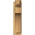 thumbnail image 2 of Ekena Millwork 6"W x 16"D x 24"H Westlake Rough Sawn Craftsman Outlooker, Western Red Cedar, 2 of 4