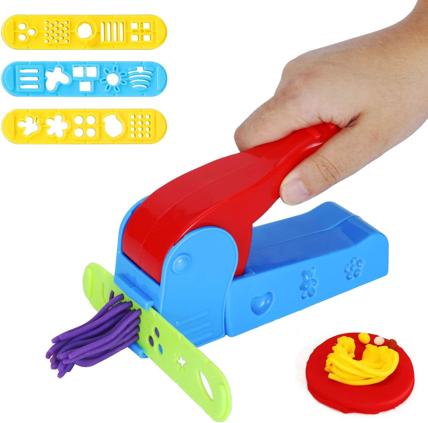 Playdough Tool Set for Toddlers, 28Pcs Kitchen Creations Noodle