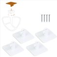 thumbnail image 3 of Soportes para Accesorios de Batidora de Pie Organizador de Almacenamiento de 8 Paquetes, Accesorios de Batidora de Cocina para Batidores de Tienda, con Tornillos, 3 of 5
