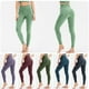 thumbnail image 4 of Legging de entrenamiento para mujer Estampado Barriga de talle alto de secado rápido, 4 of 7