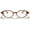 Brown Stripes, variant on Acetate Reading Glasses for Women Men Eyeglasses Blue Light Readers for Women/Men, Computer Eye Glasses, Cheaters