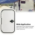 thumbnail image 3 of Trailer Compartment Door, Waterproof H500 W300mm RV Baggage Storage Door 180 Degree Opening Aluminum Alloy  for Motor Home, 3 of 7