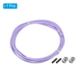 thumbnail image 3 of Uxcell 10Ft Speed Jump Rope Replacement Cable 2.5mm Professional Skipping Rope Steel Wire Purple, 3 of 6