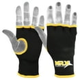 thumbnail image 2 of MRX Muay Thai Boxing Inner Gloves Protective Hand Wrap (Black,Yellow X-Large), 2 of 5