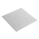 thumbnail image 4 of 1 cabezal de ducha de lluvia de acero inoxidable cuadrado moderno con rociador superior para baño, 4 of 13