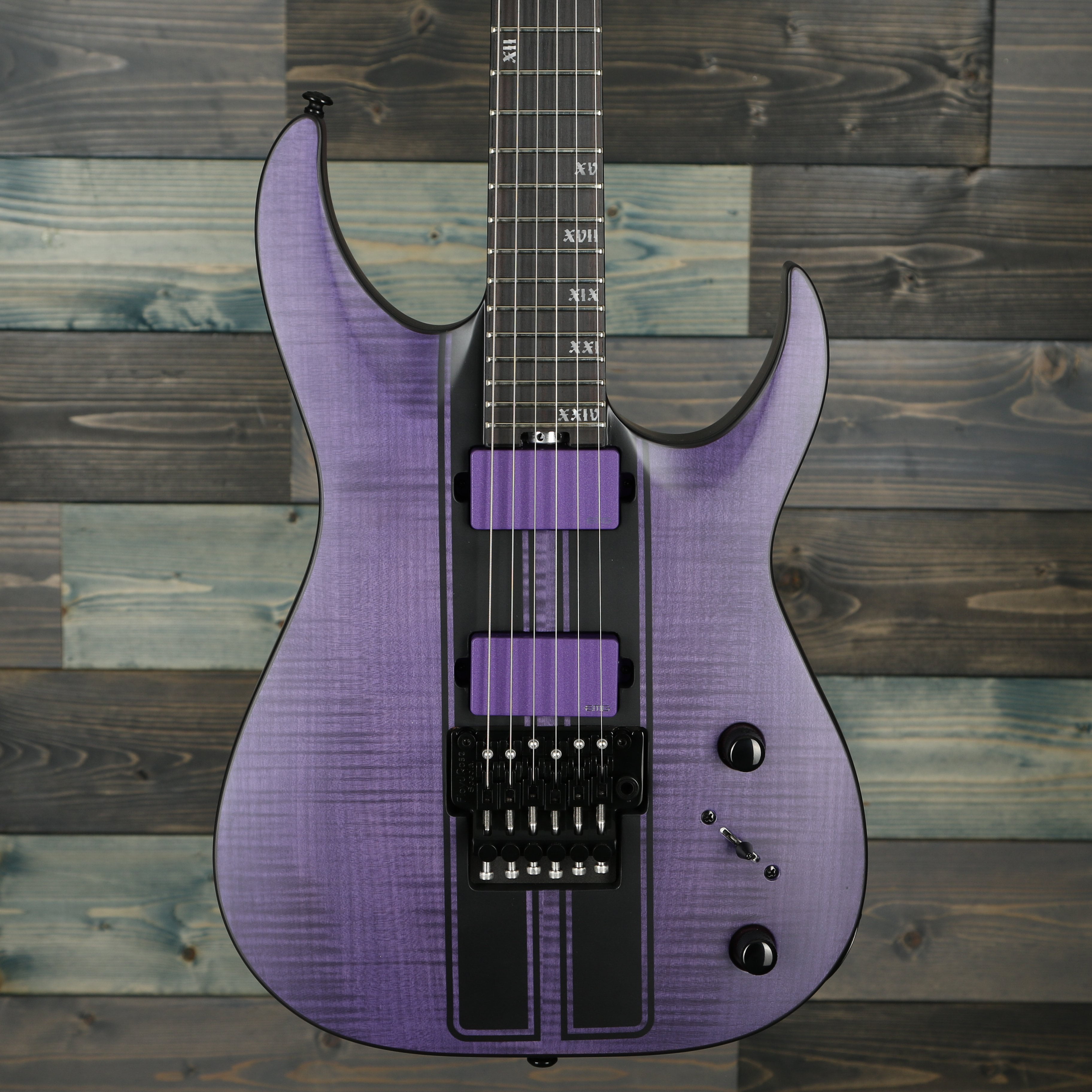 Fernandes Vertigo Elite Electric Guitar - Metallic Black