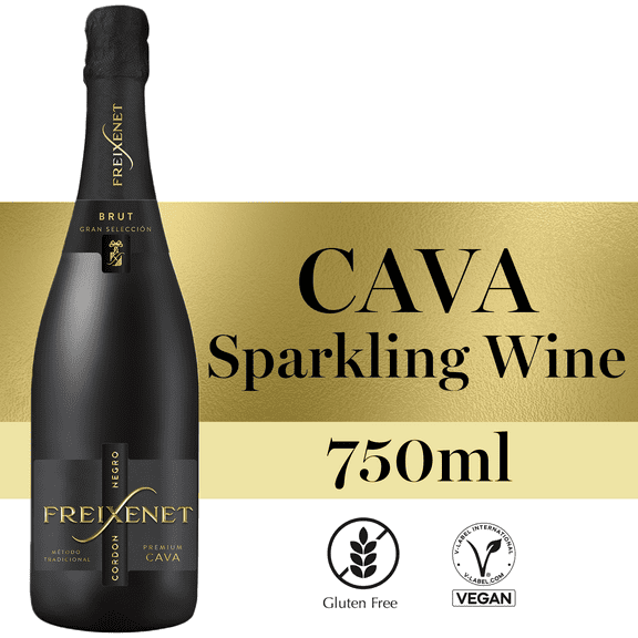 Freixenet Cordon Negro Brut Spain, 750 ml Bottle, 11% ABV