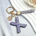 thumbnail image 3 of Inadays Initial Letter Keychain Gift for Women Girls Bling Sparkly Cute Backpack Car Key Accessories Lanyard, 3 of 6