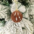 thumbnail image 5 of 30 Pcs Velvet Christmas Balls, Flocked Plastic Ornaments for Christmas Tree, Shatterproof Decorative Hanging Baubles for Holiday Party Wedding Xmas Tree Decorations, 5 of 9