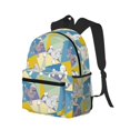 thumbnail image 2 of Haiem Cute Poodle Dog Lightweight Backpack for School, Classic Basic Water Resistant Casual Daypack for Travel with Bottle Side Pockets, 2 of 8