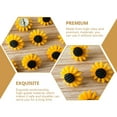 thumbnail image 4 of OUNONA 30Pcs Sunflower Thumbtacks Decorative Fixer Pins for General Users, 4 of 8