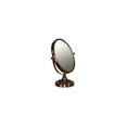 thumbnail image 1 of 6.5" Diameter Chrome Make-Up Mirror, x3 magnification, Copper finish, 1 of 1