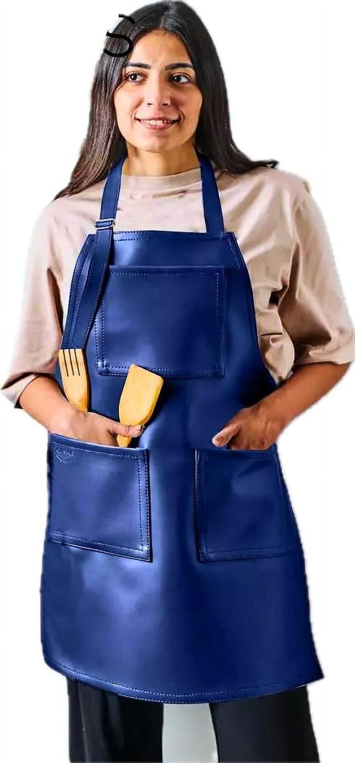 Magalis Premium Synthetic Leather Apron, Exclusively Made in Egypt