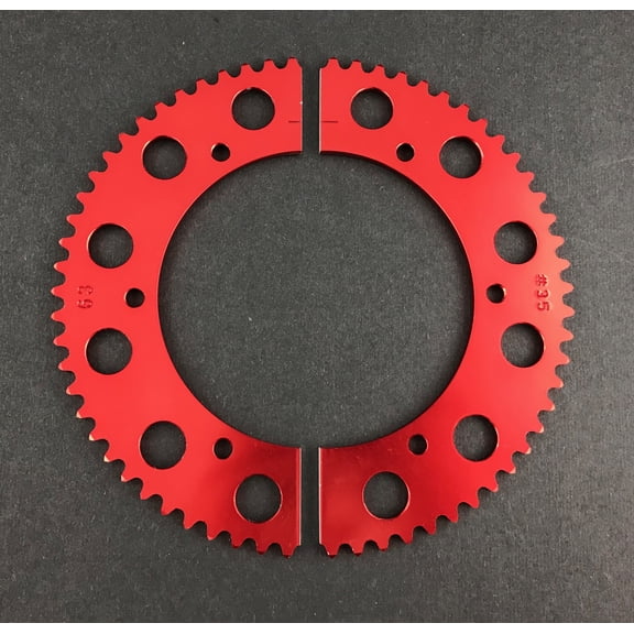 Pit Parts Split Sprocket - 58 Tooth - 35 Chain