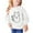 White, variant on Odeerbi Toddler Girls Crewneck Sweatshirts Pullover Sweatshirts Children's Fall Winter Sweatshirt Heart Print Long Sleeve Sweater Top Black