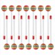 thumbnail image 3 of 14 Pcs Lollipop D Mallet Sticks Round Rainbow Hammer Percussion Sticks Plastic D sticks for Kid, 3 of 5