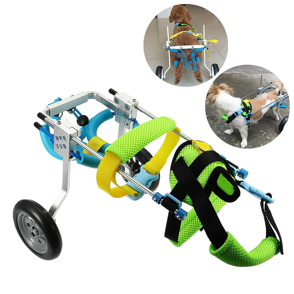 S/XS/XXS Pet Dog Adjustable Wheelchair Cart Walk Leg For Handicapped
