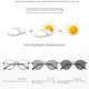 thumbnail image 4 of Gafas planas ultraligeras de estilo sencillo, gafas de metal antiazul, gafas que cambian de color para mujer, 4 of 5