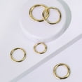 thumbnail image 2 of Hinged Segment Rings Made of 14 Karat Solid Gold, 2 of 11