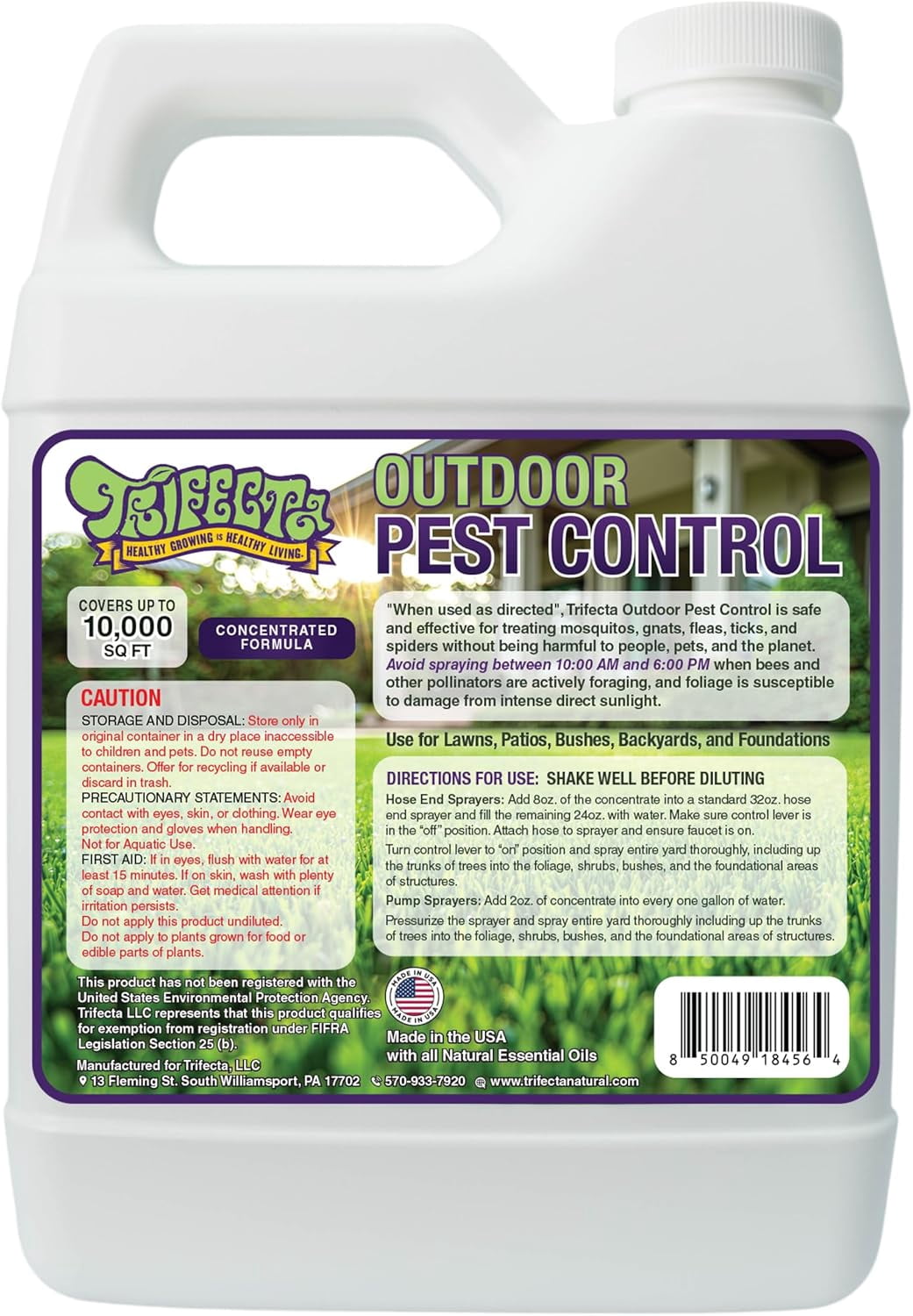 OURDOOR PEST CONTROL CONCENTRATE