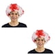 thumbnail image 1 of Vogacara Peluca de payaso Cabello Pelos sintéticos Aficionados al fútbol Fiestas de aplicación amplia Tocados multicolores Accesorios de Type4 NO4, 1 of 6