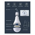 thumbnail image 2 of Bombilla Recargable USB con Control Remoto para de Energía en el Hogar, Bombilla LED Colgante con Gancho para Exteriores, Paquete de 4, 2 of 5