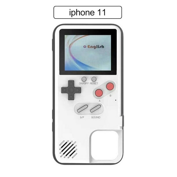 Color Screen Game Machine Mobile Phone Shell Handheld Game Phone Case Retro 3d Case 36 Games Phone Cover For Iphone 11 White Walmart Com Walmart Com