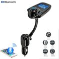thumbnail image 1 of Car Wireless Bluetooth Blue LCD MP3 Player FM Transmitter Hands USB for Charger, 1 of 4