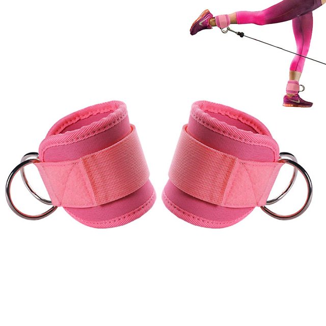 Correa De Tobillo Para Máquinas De Cables Y Bandas De Resistencia, Accesorio Para Manguitos De Ejercicio