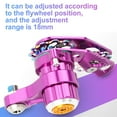 thumbnail image 2 of Bike Single Speed Chain Tensioner for DH Rear Derailleur Hanger Mount Adjustable, 2 of 6
